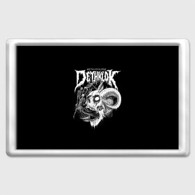 Магнит 45*70 с принтом Metalocalypse (Dethklok) 1 , Пластик | Размер: 78*52 мм; Размер печати: 70*45 | dethklok | metalocalypse