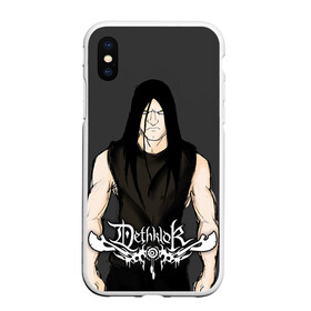 Чехол для iPhone XS Max матовый с принтом Metalocalypse (Dethklok) 12 , Силикон | Область печати: задняя сторона чехла, без боковых панелей | Тематика изображения на принте: dethklok | metalocalypse