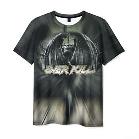 Мужская футболка 3D с принтом Overkill 5 , 100% полиэфир | прямой крой, круглый вырез горловины, длина до линии бедер | Тематика изображения на принте: overkill