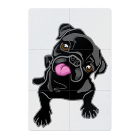 Магнитный плакат 2Х3 с принтом Забавный мопсик , Полимерный материал с магнитным слоем | 6 деталей размером 9*9 см | animal | dog | pet | pug | puppy | арт | животные | милые | мопс | пес | собаки | французский бульдог