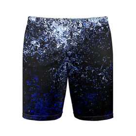Мужские шорты 3D спортивные с принтом Брызги красок(Cold style) ,  |  | abstraction | color | paint | spray | tie dye | абстракция | брызги красок | всплеск красок | капли красок | текстуры