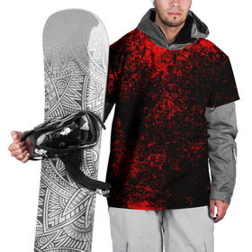 Накидка на куртку 3D с принтом Брызги красок(red style) , 100% полиэстер |  | abstraction | color | paint | spray | tie dye | абстракция | брызги красок | всплеск красок | капли красок | текстуры