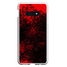 Чехол для Samsung S10E с принтом Брызги красок(red style) , Силикон | Область печати: задняя сторона чехла, без боковых панелей | abstraction | color | paint | spray | tie dye | абстракция | брызги красок | всплеск красок | капли красок | текстуры