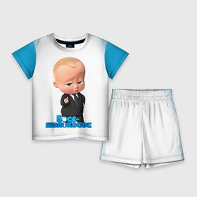 Детский костюм с шортами 3D с принтом Boss Baby ,  |  | boss baby | босс | молокосос | мультфильмы