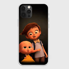 Чехол для iPhone 12 Pro с принтом Boss Baby , силикон | область печати: задняя сторона чехла, без боковых панелей | Тематика изображения на принте: boss baby | босс | молокосос | мультфильмы