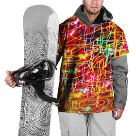 Накидка на куртку 3D с принтом Light creative , 100% полиэстер |  | Тематика изображения на принте: abstract | colorful | electric | energy | light | абстракция | вет | цвет | электрик | энергия
