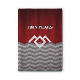 Обложка для автодокументов с принтом Twin Peaks , натуральная кожа |  размер 19,9*13 см; внутри 4 больших “конверта” для документов и один маленький отдел — туда идеально встанут права | Тематика изображения на принте: twin peaks | арт | лого | полосы | сериал | твин пикс | текстура | фильмы