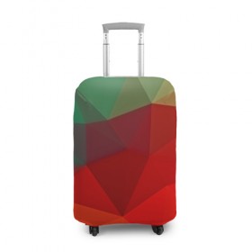 Чехол для чемодана 3D с принтом Abstraction colorise , 86% полиэфир, 14% спандекс | двустороннее нанесение принта, прорези для ручек и колес | abstraction | абстракция | геометрия | грани | линии | полигоны | сочетания | текстура | треугольники