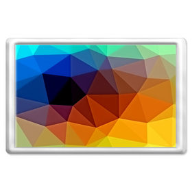 Магнит 45*70 с принтом Цветные стёкла , Пластик | Размер: 78*52 мм; Размер печати: 70*45 | abstraction | абстракция | геометрия | грани | линии | полигоны | розовый | сочетания | текстура | треугольники