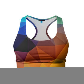 Женский спортивный топ 3D с принтом Цветные стёкла , 82% полиэстер, 18% спандекс Ткань безопасна для здоровья, позволяет коже дышать, не мнется и не растягивается |  | abstraction | абстракция | геометрия | грани | линии | полигоны | розовый | сочетания | текстура | треугольники
