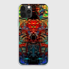 Чехол для iPhone 12 Pro Max с принтом psychedelic , Силикон |  | Тематика изображения на принте: abstraction | color | spray | абстракция | волны | краска | краски | линии | оптические | полосы | разводы | узоры | фрактал | цветные