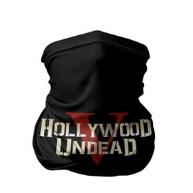 Бандана-труба 3D с принтом Hollywood Undead , 100% полиэстер, ткань с особыми свойствами — Activecool | плотность 150‒180 г/м2; хорошо тянется, но сохраняет форму | five | hollywood undead | v