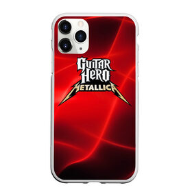 Чехол для iPhone 11 Pro матовый с принтом Guitar Hero Metallica , Силикон |  | hard rock | heavy metal | hevy metal | metallica | music | rock | thrash metal | металлика | музыка | рок