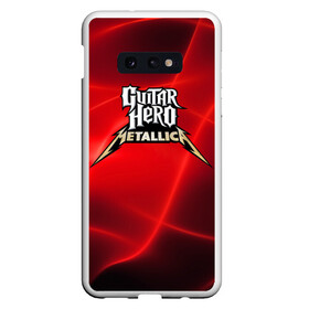 Чехол для Samsung S10E с принтом Guitar Hero Metallica , Силикон | Область печати: задняя сторона чехла, без боковых панелей | Тематика изображения на принте: hard rock | heavy metal | hevy metal | metallica | music | rock | thrash metal | металлика | музыка | рок