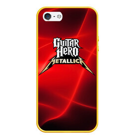 Чехол для iPhone 5/5S матовый с принтом Guitar Hero Metallica , Силикон | Область печати: задняя сторона чехла, без боковых панелей | hard rock | heavy metal | hevy metal | metallica | music | rock | thrash metal | металлика | музыка | рок