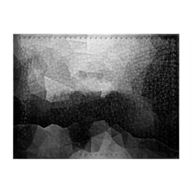 Обложка для студенческого билета с принтом Polygon gray , натуральная кожа | Размер: 11*8 см; Печать на всей внешней стороне | abstraction | polygon | абстракция | грань | краски | кубик | кубики | линии | мозаика | ребро | текстура | узор