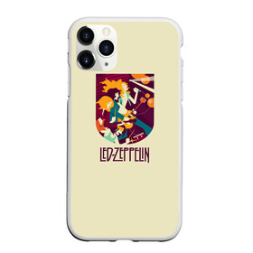 Чехол для iPhone 11 Pro матовый с принтом Led Zeppelin Art , Силикон |  | poster