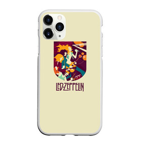 Чехол для iPhone 11 Pro Max матовый с принтом Led Zeppelin Art , Силикон |  | poster