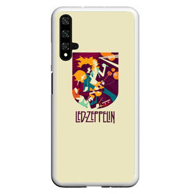 Чехол для Honor 20 с принтом Led Zeppelin Art , Силикон | Область печати: задняя сторона чехла, без боковых панелей | poster