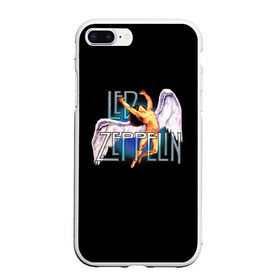 Чехол для iPhone 7Plus/8 Plus матовый с принтом Led Zeppelin Angel , Силикон | Область печати: задняя сторона чехла, без боковых панелей | рок