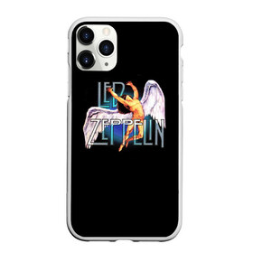 Чехол для iPhone 11 Pro матовый с принтом Led Zeppelin Angel , Силикон |  | рок