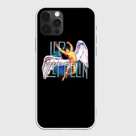 Чехол для iPhone 12 Pro с принтом Led Zeppelin Angel , силикон | область печати: задняя сторона чехла, без боковых панелей | Тематика изображения на принте: рок