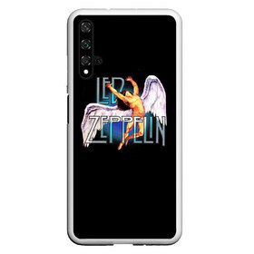 Чехол для Honor 20 с принтом Led Zeppelin Angel , Силикон | Область печати: задняя сторона чехла, без боковых панелей | Тематика изображения на принте: рок