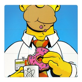 Магнитный плакат 3Х3 с принтом Homer , Полимерный материал с магнитным слоем | 9 деталей размером 9*9 см | Тематика изображения на принте: homer | simpsons | гомер | симпсон | симпсоны