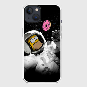 Чехол для iPhone 13 с принтом Space Homer ,  |  | homer | simpsons | гомер | симпсон | симпсоны