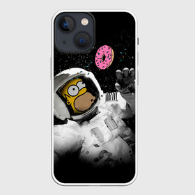 Чехол для iPhone 13 mini с принтом Space Homer ,  |  | homer | simpsons | гомер | симпсон | симпсоны