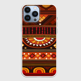 Чехол для iPhone 13 Pro Max с принтом Узорная этника ,  |  | Тематика изображения на принте: africa | pattern | африка | африканские мотивы | народы африки | национальная одежда | переплетение нитей | ткани | узор | этнический узор