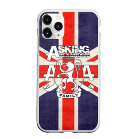 Чехол для iPhone 11 Pro матовый с принтом Asking Alexandria флаг Англии , Силикон |  | бен брюс | герб | группа | джеймс касселлс | дэнни уорсноп | жанр | кэмерон лидделл | лев | музыка | музыканты | песни | рок | сэм бэттли | хэви метал | электроникор