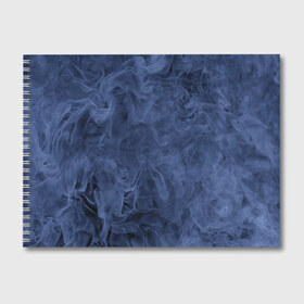 Альбом для рисования с принтом Smoke , 100% бумага
 | матовая бумага, плотность 200 мг. | fire | flame | in fire | smoke | в огне | дым | огненный | огонь | текстуры