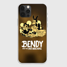 Чехол для iPhone 12 Pro Max с принтом Bendy and the ink machine (3D) , Силикон |  | bendy | horror | ink | machine