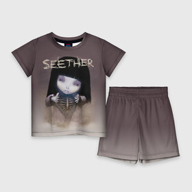 Детский костюм с шортами 3D с принтом Seether ,  |  | saron gas | seether