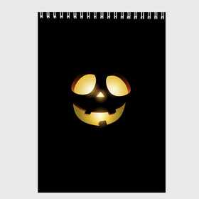 Скетчбук с принтом Halloween , 100% бумага
 | 48 листов, плотность листов — 100 г/м2, плотность картонной обложки — 250 г/м2. Листы скреплены сверху удобной пружинной спиралью | день | монстры | праздник | святых | традиции | тыква | хэллоуин