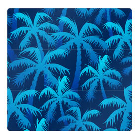 Магнитный плакат 3Х3 с принтом Пальмы , Полимерный материал с магнитным слоем | 9 деталей размером 9*9 см | summer | лес | пальмы | природа