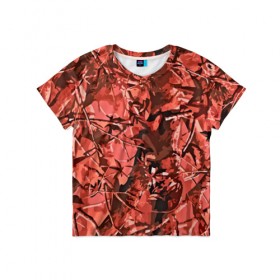Детская футболка 3D с принтом camouflage texture , 100% гипоаллергенный полиэфир | прямой крой, круглый вырез горловины, длина до линии бедер, чуть спущенное плечо, ткань немного тянется | армия | камуфляж | пиксели | силовые структуры | текстуры | хаки