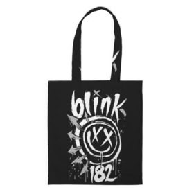 Сумка 3D повседневная с принтом Blink-182 , 100% полиэстер | Плотность: 200 г/м2; Размер: 34×35 см; Высота лямок: 30 см | blink | california | pop | punk | rock | группа | калифорния | панк | рок