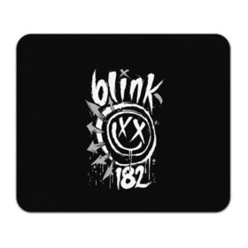 Коврик прямоугольный с принтом Blink-182 , натуральный каучук | размер 230 х 185 мм; запечатка лицевой стороны | blink | california | pop | punk | rock | группа | калифорния | панк | рок