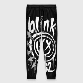 Женские брюки 3D с принтом Blink-182 , полиэстер 100% | прямой крой, два кармана без застежек по бокам, с мягкой трикотажной резинкой на поясе и по низу штанин. В поясе для дополнительного комфорта — широкие завязки | blink | california | pop | punk | rock | группа | калифорния | панк | рок