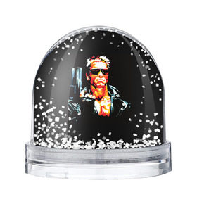 Снежный шар с принтом Terminator Combat Sambo 3D , Пластик | Изображение внутри шара печатается на глянцевой фотобумаге с двух сторон | терминатор