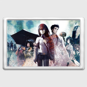 Магнит 45*70 с принтом Steins Gate , Пластик | Размер: 78*52 мм; Размер печати: 70*45 | steins gate | аниме