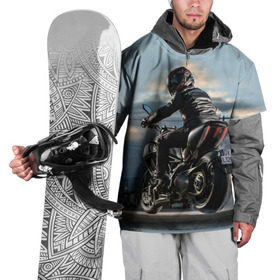 Накидка на куртку 3D с принтом Ducati , 100% полиэстер |  | Тематика изображения на принте: bike | ducati | harley | honda | moto | suzuki | yamaha | байк | мотоцикл | спорт