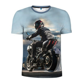 Мужская футболка 3D спортивная с принтом Ducati , 100% полиэстер с улучшенными характеристиками | приталенный силуэт, круглая горловина, широкие плечи, сужается к линии бедра | Тематика изображения на принте: bike | ducati | harley | honda | moto | suzuki | yamaha | байк | мотоцикл | спорт
