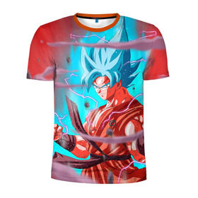 Мужская футболка 3D спортивная с принтом Dragon Ball , 100% полиэстер с улучшенными характеристиками | приталенный силуэт, круглая горловина, широкие плечи, сужается к линии бедра | anime | dragon ball | драконий жемчуг | жемчуг дракона