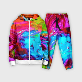 Детский костюм 3D с принтом Tie dye ,  |  | abstraction | color | spray | tie dye | абстракция | акварель | живопись | искусство | краски | текстуры | цветные краски | яркие цвета