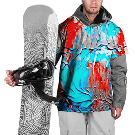 Накидка на куртку 3D с принтом Буйство красок , 100% полиэстер |  | abstraction | color | spray | tie dye | абстракция | акварель | живопись | искусство | краски | текстуры | цветные краски | яркие цвета