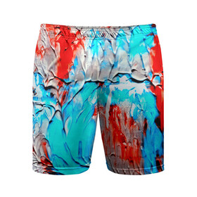 Мужские шорты 3D спортивные с принтом Буйство красок ,  |  | abstraction | color | spray | tie dye | абстракция | акварель | живопись | искусство | краски | текстуры | цветные краски | яркие цвета