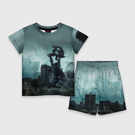 Детский костюм с шортами 3D с принтом Stalker ,  |  | Тематика изображения на принте: chernobyl | radiation | radioactive | припять. stalker | радиация | радиоактивность | сталкер | чернобыль